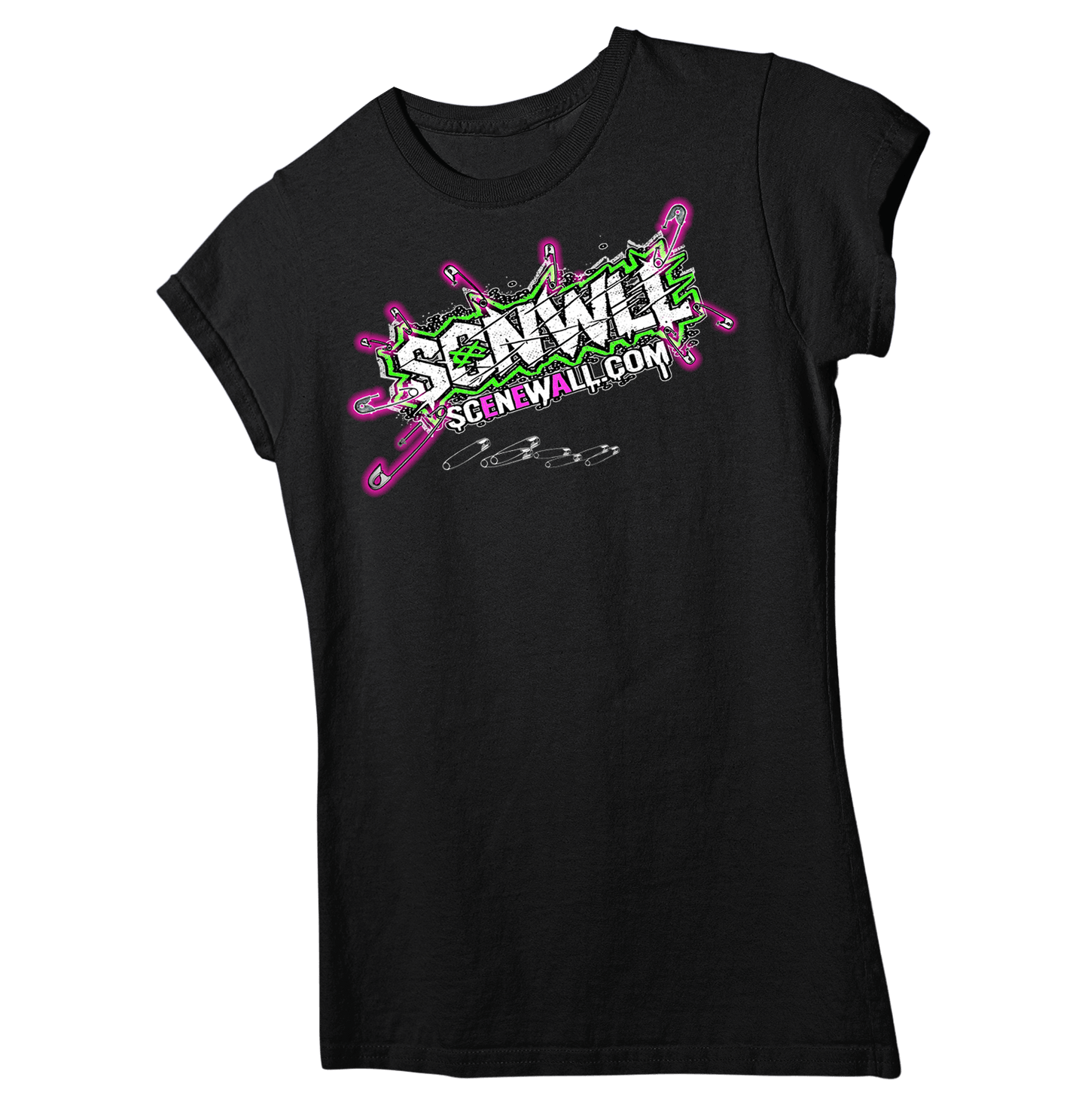 👕SceneWall Splash Girly Tee