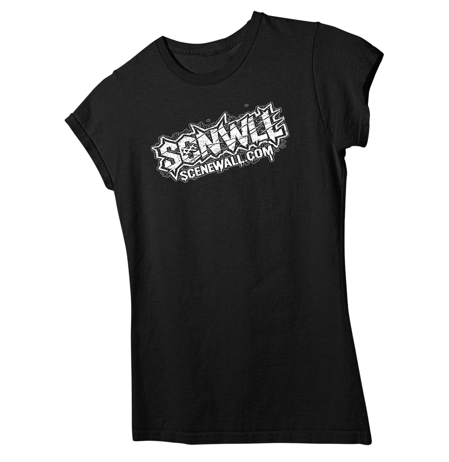 👕SceneWall Splash(White ) Girly Tee