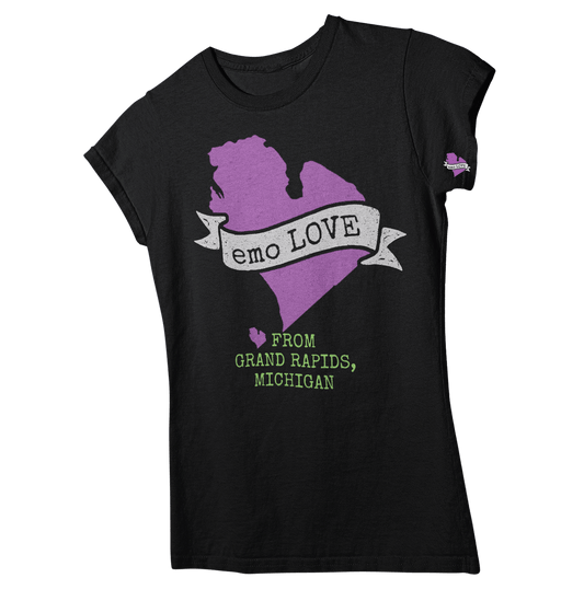 👕Emo <3 Girly Tee (Represent GR, Michigan)