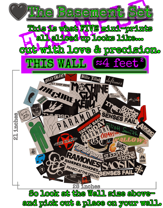 🖤 The Basement Set – 4' sq ft