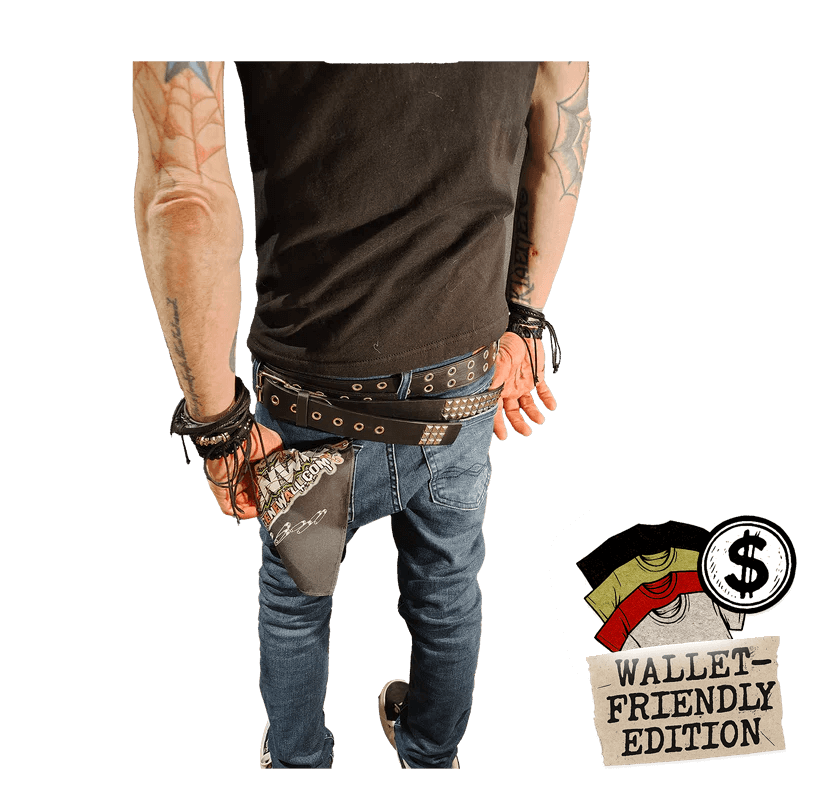 🧣 SceneWall Ultra-Thin Back-Pocketting Bandana 1-up: RANDOM — Wallet Friendly