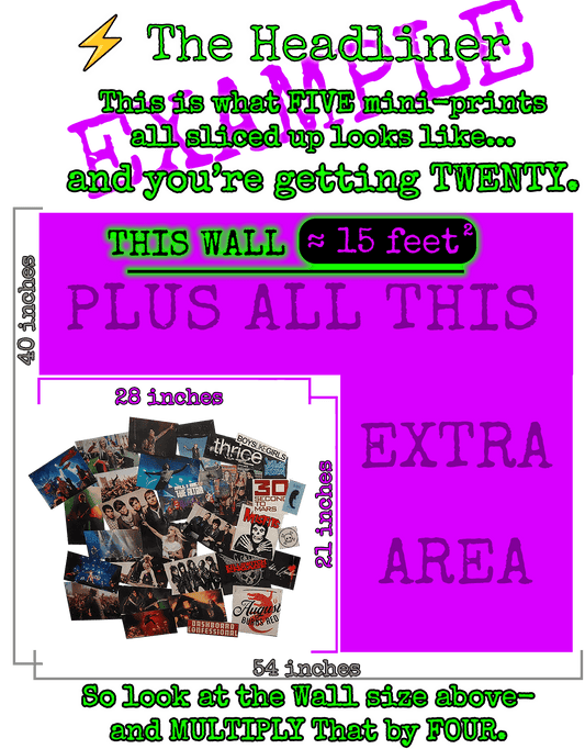 ⚡️ The Headliner Pack – 15' sq ft