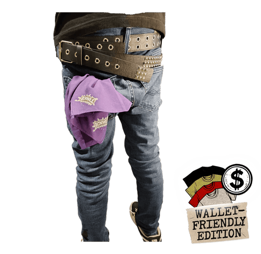 🧣 SceneWall Ultra-Thin Back-Pocketting Bandana 4-up: RANDOM — Wallet Friendly