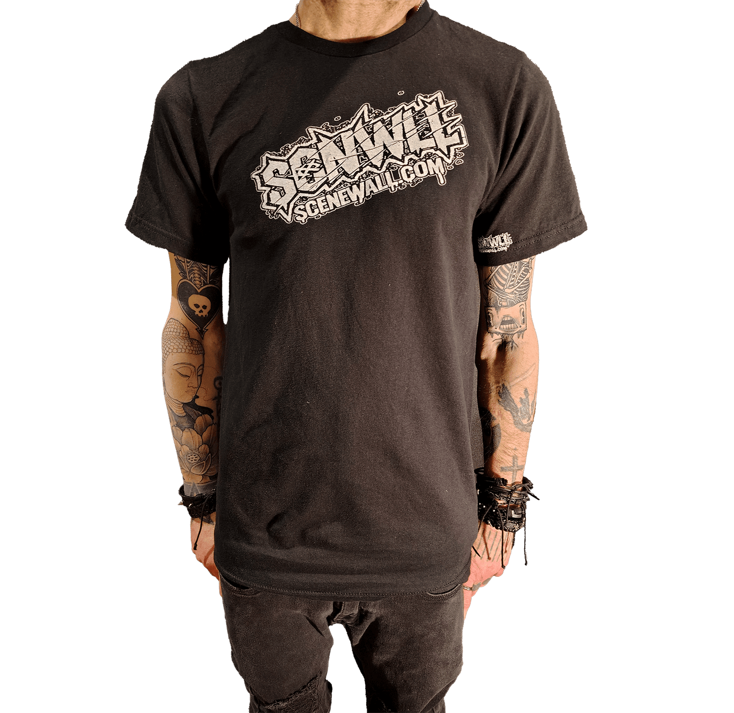 👕SceneWall Splash(White ) Guys Tee