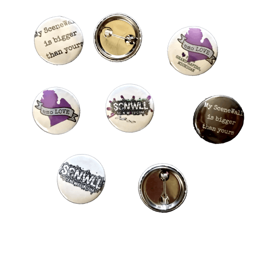 🧷Handful of SceneWall 1" Pins/Buttons