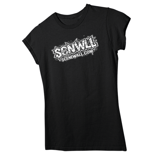 SceneWall Splash(White ) Girly Tee
