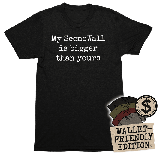 👕SceneWall Big Wall - Wallet Friendly Edition