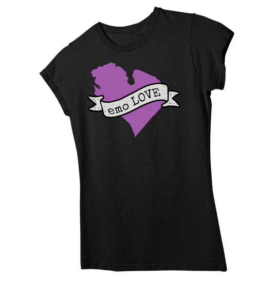 👕PURE EMO LOVE<3 Girly Tee