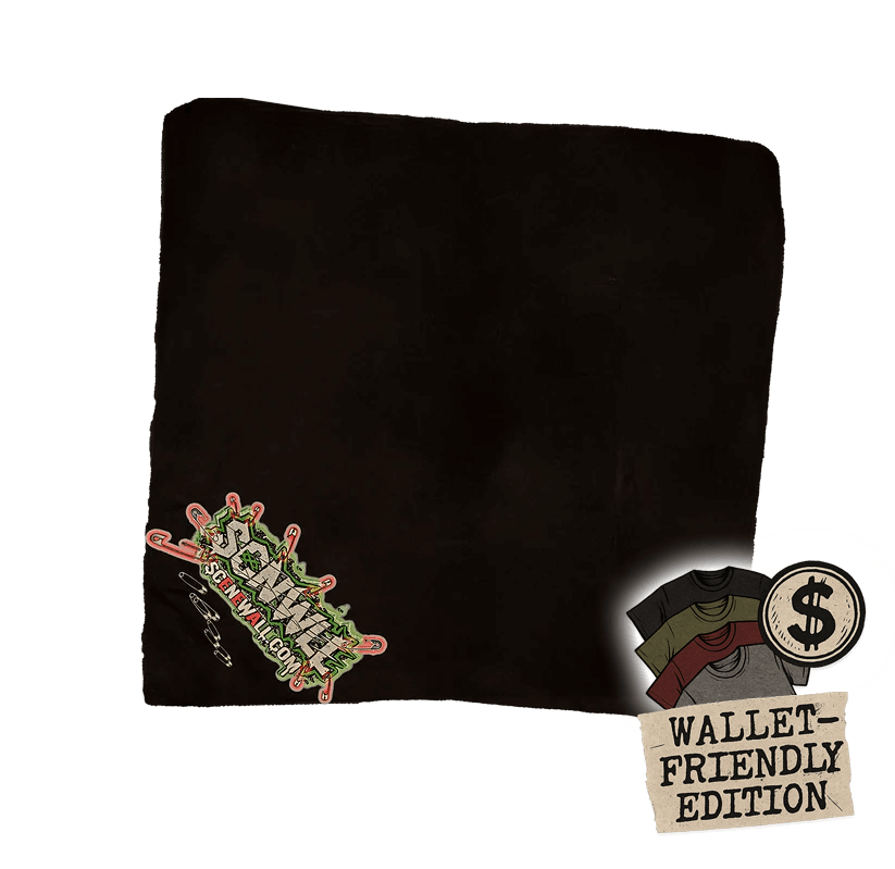 🧣 SceneWall Ultra-Thin Back-Pocketting Bandana 1-up: RANDOM — Wallet Friendly