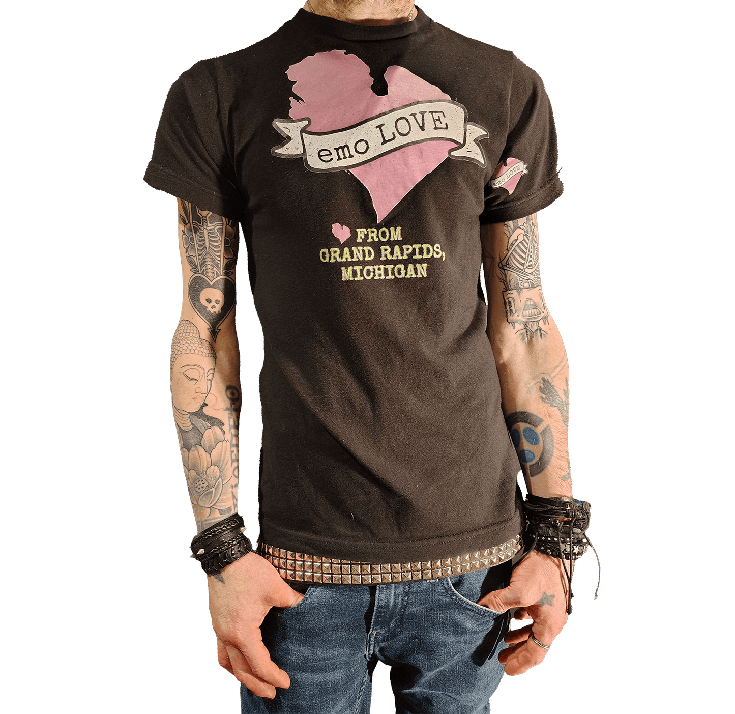 👕Emo <3 Guys Tee (Represent GR, Michigan)
